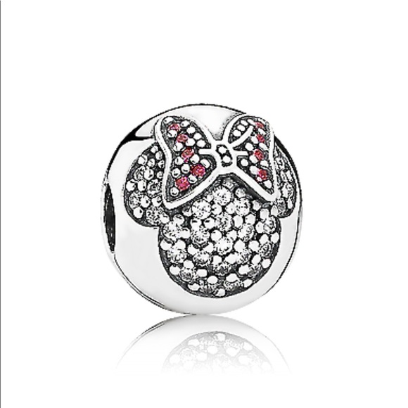Authentic Pandora Disney Minnie Mouse Clip - Picture 1 of 2